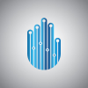 Tech Hand Logo Template