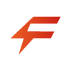F Letter Fitbolt Logo Design