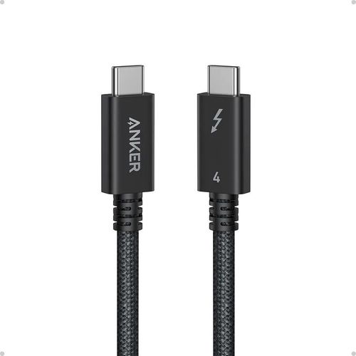 Anker Prime TB5 Cable, 3.3 FT USB C to USB C, 240W Fast Charging Thunderbolt 4 Cable, 40Gbps Data Transfer, Supports 8K Displays, for iPhone 17/16 Series, MacBook Air, and More (Thunderbolt 4-Certifie