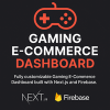 Gaming E-Commerce Dashboard - Next.js Template