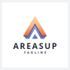 AREASUP Letter A Triangle Logo