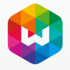 Letter W Hexagon Colorful Logo Design Vector v05