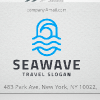 Sea Wave Travel And Marine Logo
