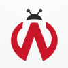 Wonder Bug Letter W Logo