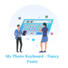 My Photo Keyboard - Fancy Fonts Android