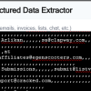 Text to Structured Data Extractor