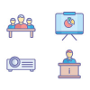 Professional Human Resources Icons