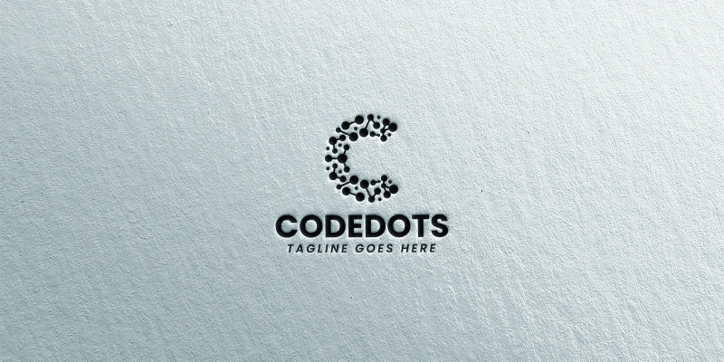 Creative C Letter Tech Logo