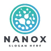Nanox Molecular Circle Logo