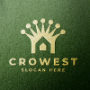 Elegant Crown Real Estate Logo