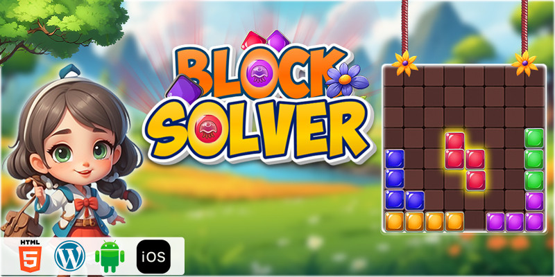 Block Solver - HTML5 Construct3 Game