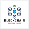 Blockchain Crypto Currency Cash Logo