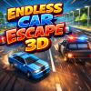 Endless Car Escape 3D Casual Game Unity