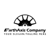 EarthAxis – Modern Mining And Industrial Logo