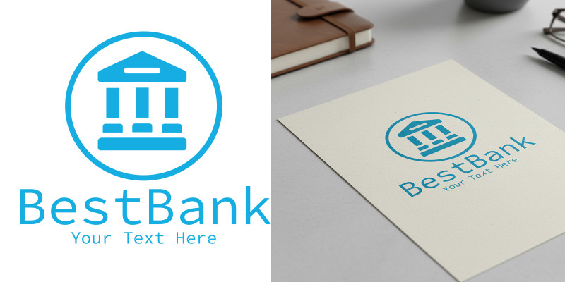 Bank Logo Modern