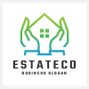 Hand Real Estate System Logo