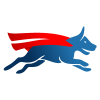 Super Hero Dog Logo Design