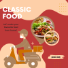 Classic Food Delivery App Flutter UI Kit