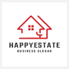Happy Real Estate Logo