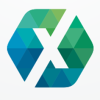 Letter X Hexagon Pixel Logo Design Vector v.06