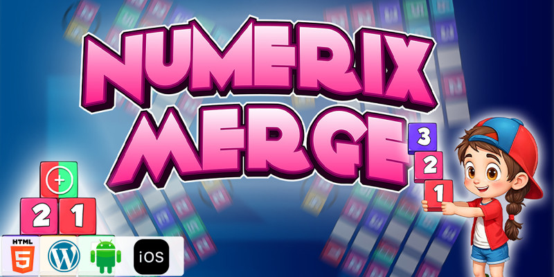 Numerix Merge - HTML5 Construct 3 Game