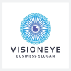 Vision Eye Lens Logo