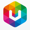 Letter U Hexagon Colorful Logo Design Vector v04