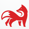 Red Fox Logo Illustration