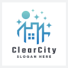 Clear City Building Architect Logo