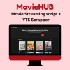 MovieHUB - Movie Streaming Script And  YTS Scrappe