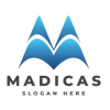 Madicas Abstract M Logo