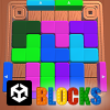 Color Block Jam 3D Unity- Wood Block