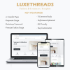 LuxeThreads Fashion eCommerce HTML Template