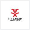 Ninja Gamer Logo Template