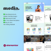 Media Agency – Elementor Pro Template Kit