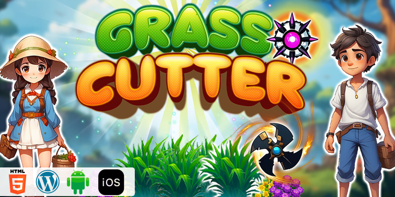 Grass Cutter - HTML5 Construct 3 Game