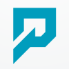 Geometric Letter P Vector Logo