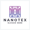 Geometric Square Tech Logo