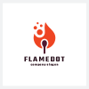 Flame Dot Logo
