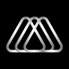 Brand Triangle Shape Triple Letter A Logo Design