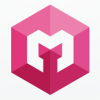 Letter M Hexagon Geomeric Logo Design Vector v06