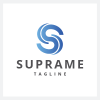 Abstract Gradient S Letter Logo