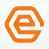 Letter E Hexagon  Logo