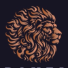 Valiant Brave Lion Head Logo