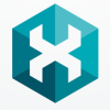 Letter X Hexagon Geometric Logo Design Vector v09