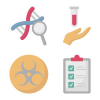 Bioengineering Vector Icons Pack