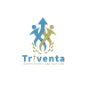 Modern Minimalist Triventa Logo