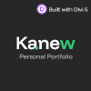 Kanew One Page Portfolio Divi 5 Layout
