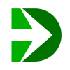 Letter D Direction Logo Design Digging Logo