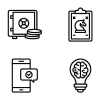 Market and Economy Icons
